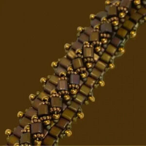 Vintage beaded  bracelet, source unknown